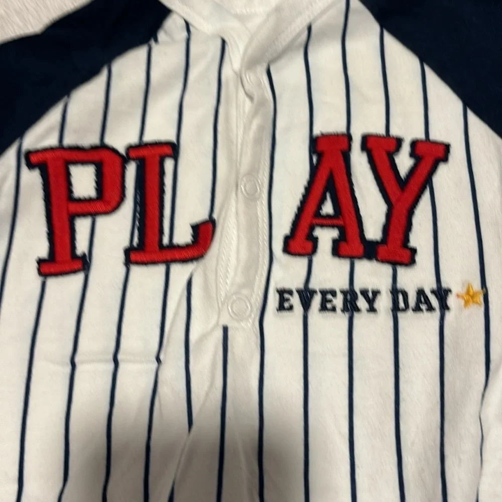 0-3 months shorts outfit one piece. Play everyday little baseball outfit Carters